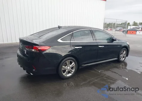 2018 Hyundai Sonata Sport+ z USA, uszkodzony, nr VIN 5NPE34AF1JH707667